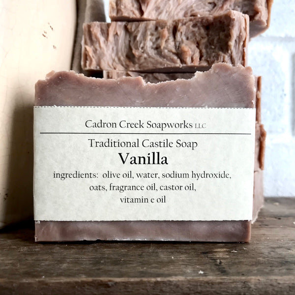 Traditional Castile Vanilla Handmade Soap