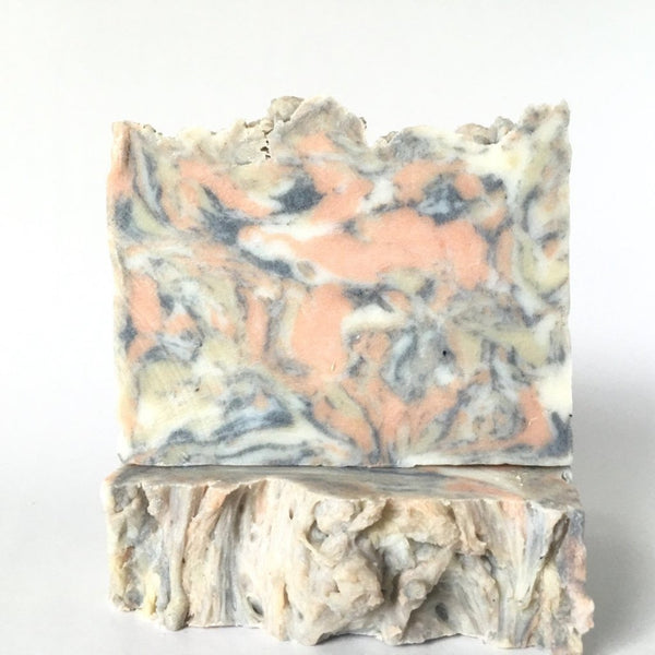Three Clay Charcoal Tea Tree Castile Handmade Soap