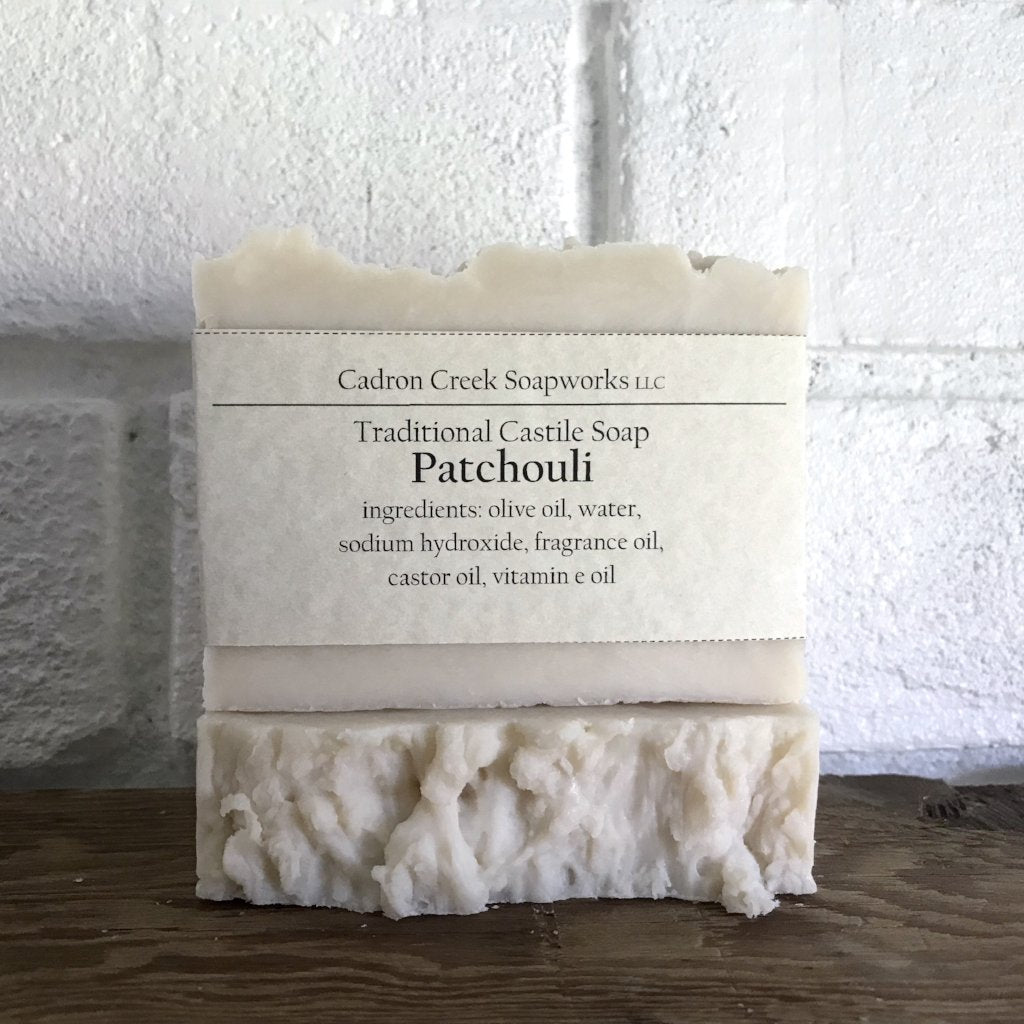 Traditional Castile Patchouli Handmade Soap