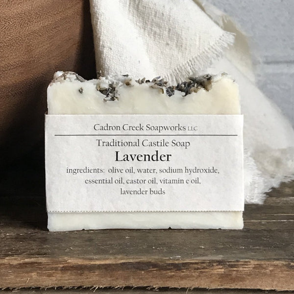 Traditional Castile Lavender Handmade Soap