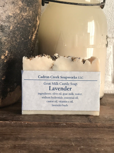 Goat Milk Castile Lavender Handmade Soap