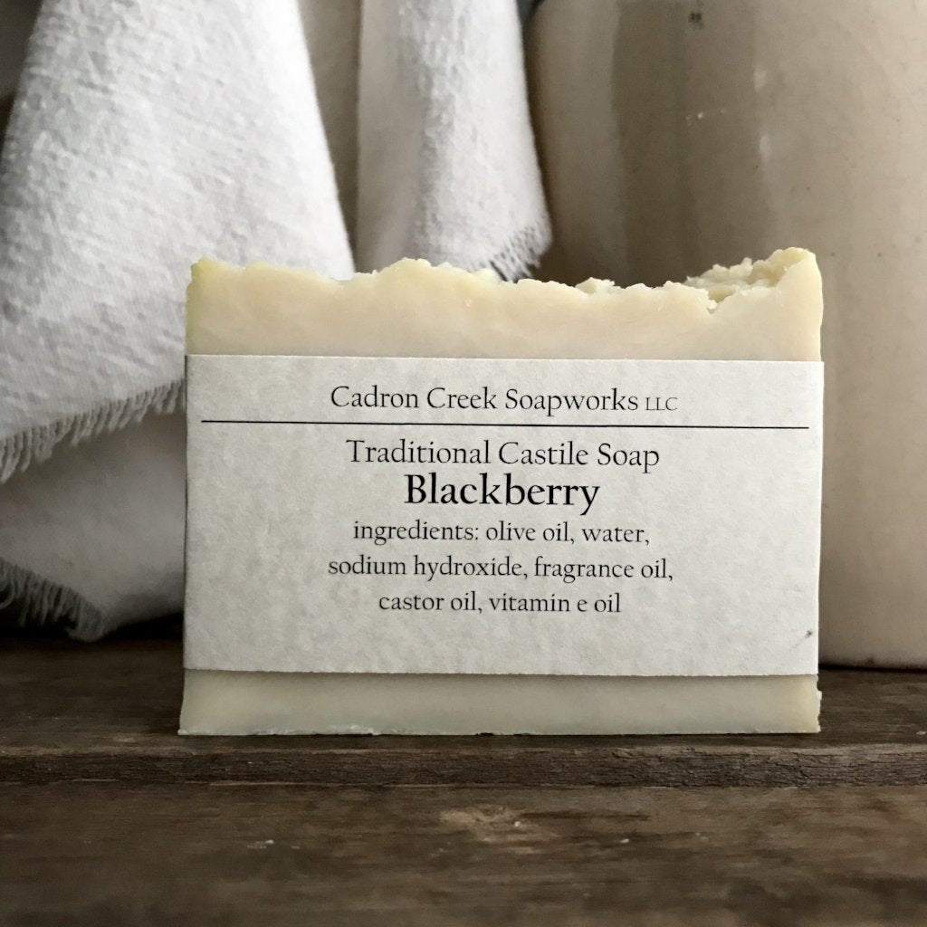 Traditional Castile Blackberry Handmade Soap