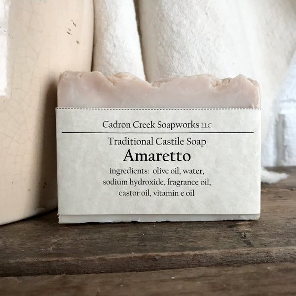Traditional Castile Amaretto Handmade Soap