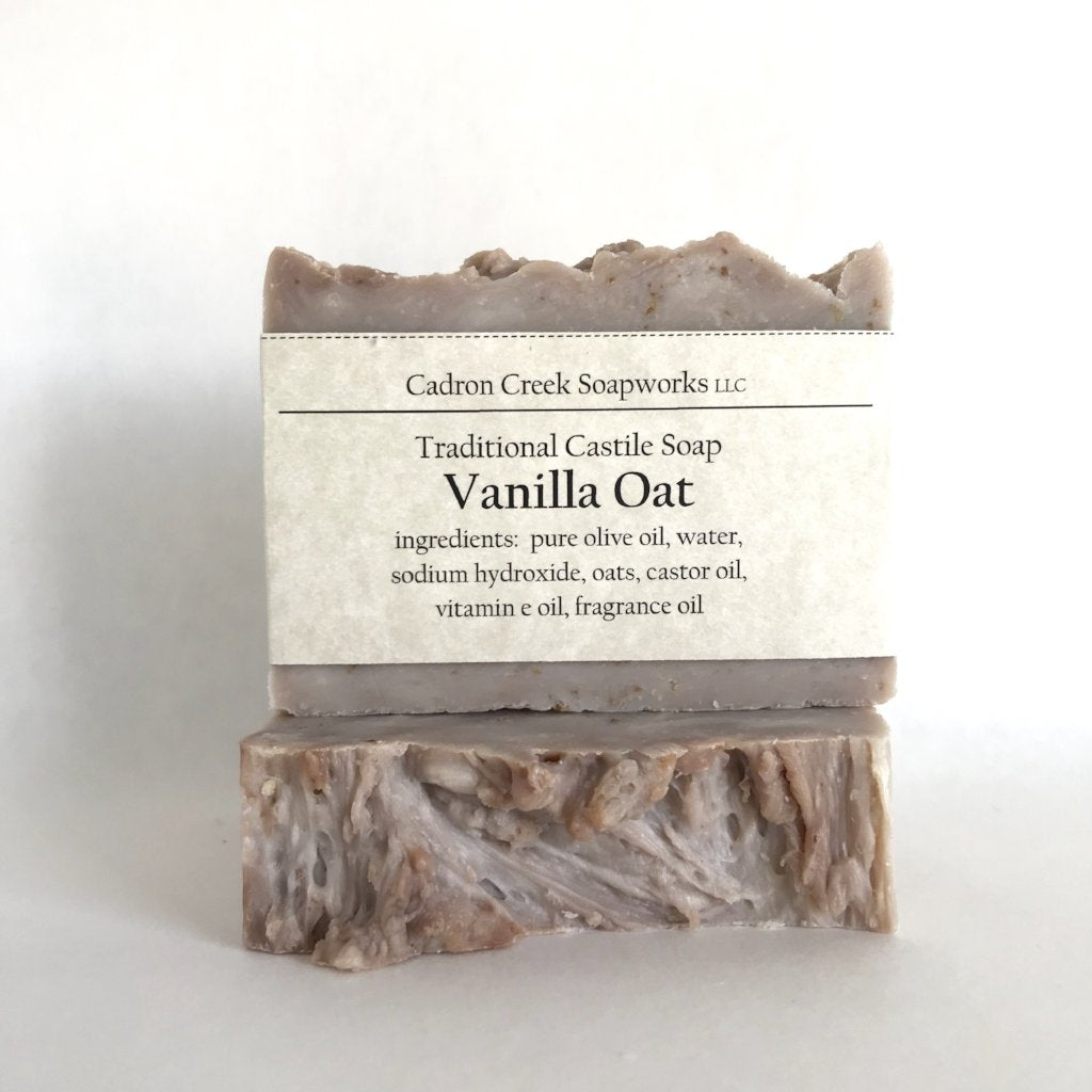 Traditional Castile Vanilla Oat Handmade Soap
