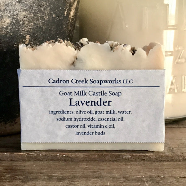Goat Milk Castile Lavender Handmade Soap