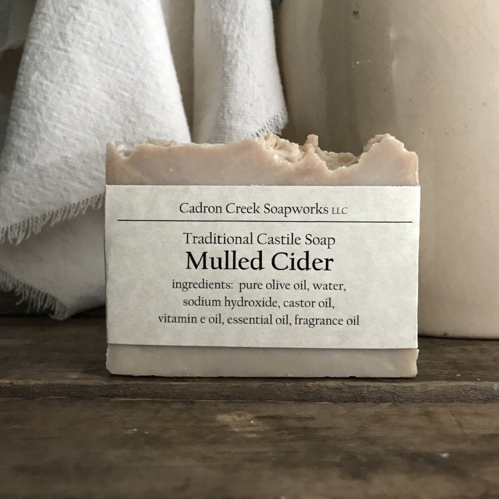 Traditional Castile Mulled Cider Handmade Soap